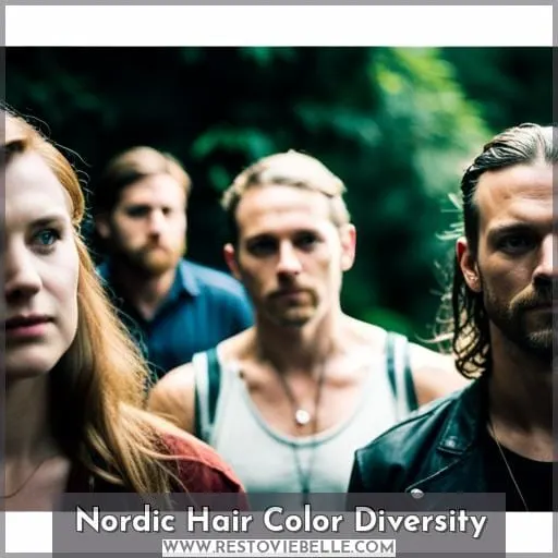 Nordic Hair Color Diversity