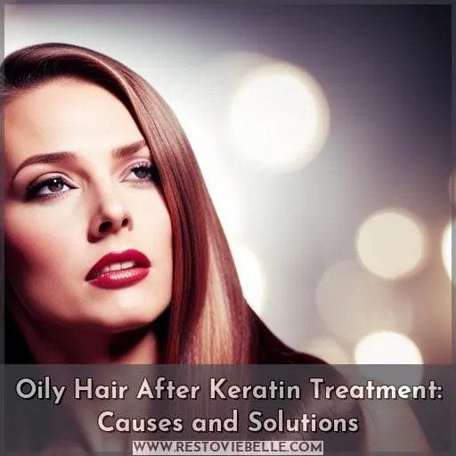 oily hair after keratin treatment