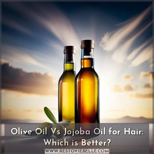olive oil vs jojoba oil for hair