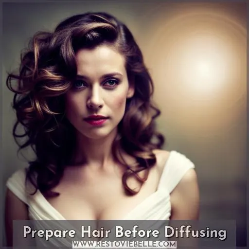 Prepare Hair Before Diffusing