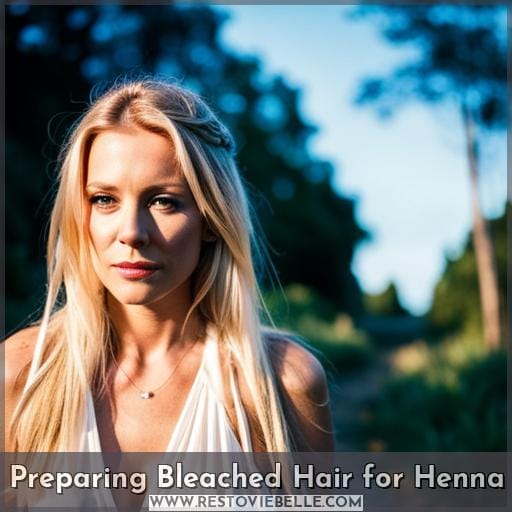 Preparing Bleached Hair for Henna Preparing Bleached Hair for Henna