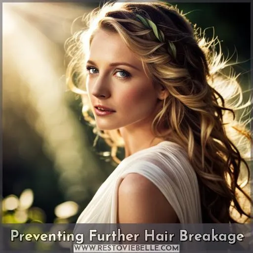 Preventing Further Hair Breakage