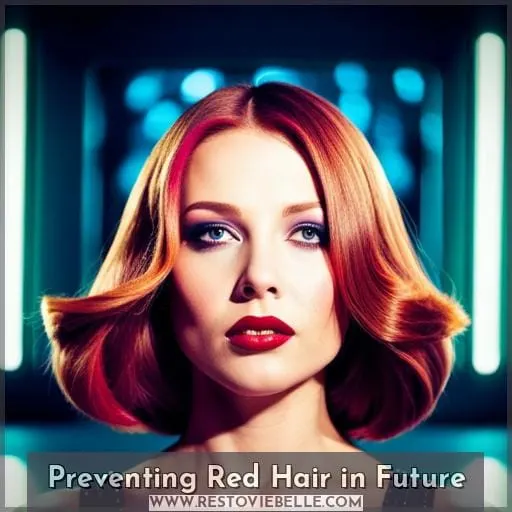 Preventing Red Hair in Future