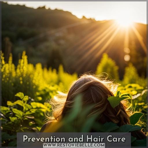 Prevention and Hair Care Prevention and Hair Care