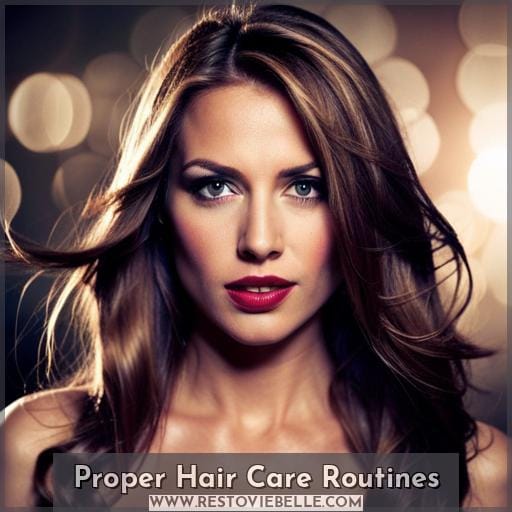 Proper Hair Care Routines