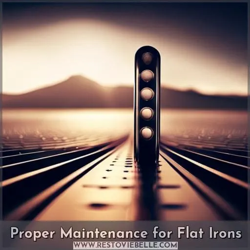 Proper Maintenance for Flat Irons