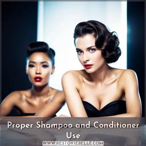 Proper Shampoo and Conditioner Use