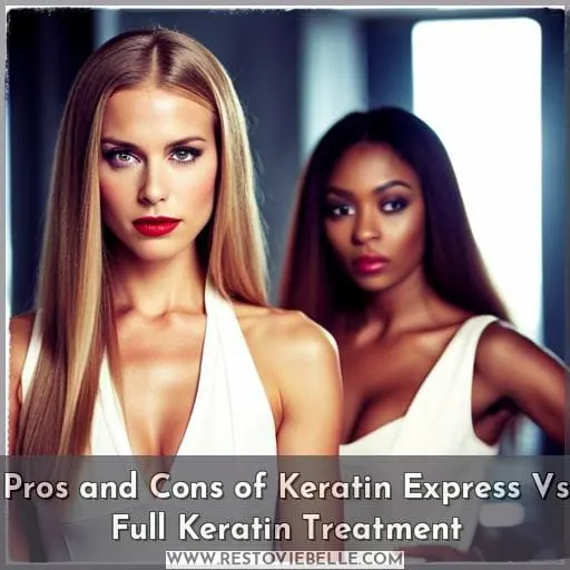 Pros and Cons of Keratin Express Vs Full Keratin Treatment