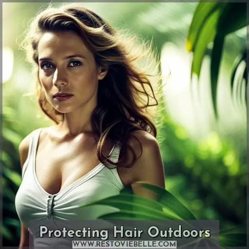 Protecting Hair Outdoors