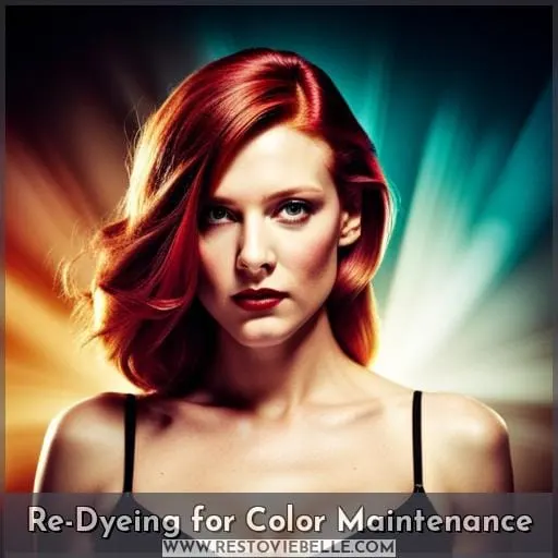 Re-Dyeing for Color Maintenance