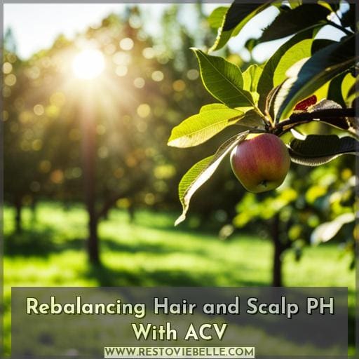 Rebalancing Hair and Scalp PH With ACV
