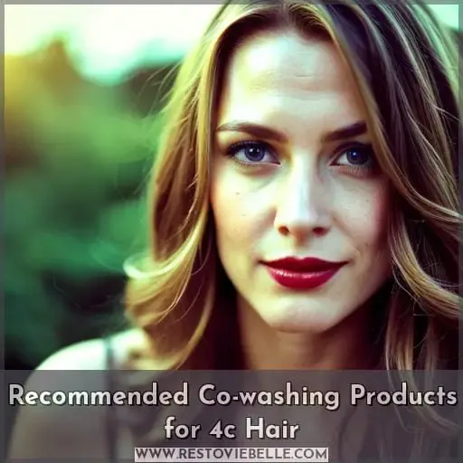 Recommended Co-washing Products for 4c Hair