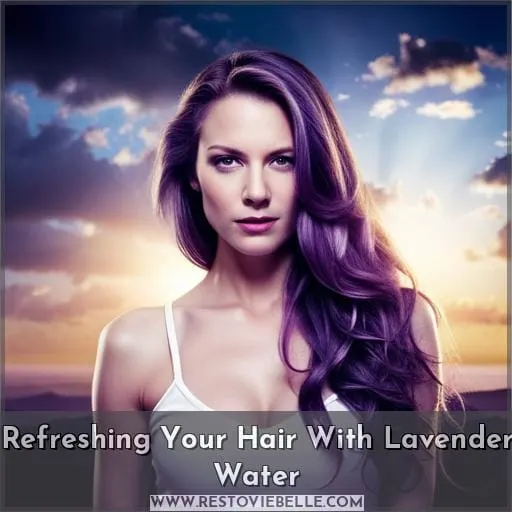 Refreshing Your Hair With Lavender Water