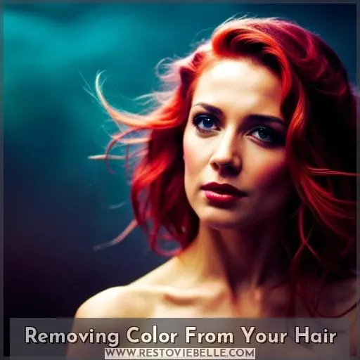 Removing Color From Your Hair