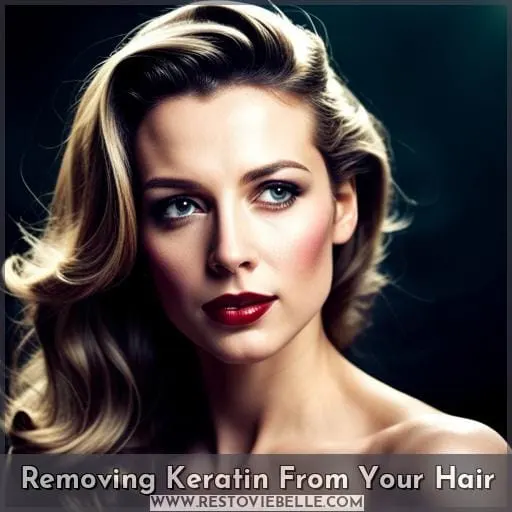 Removing Keratin From Your Hair