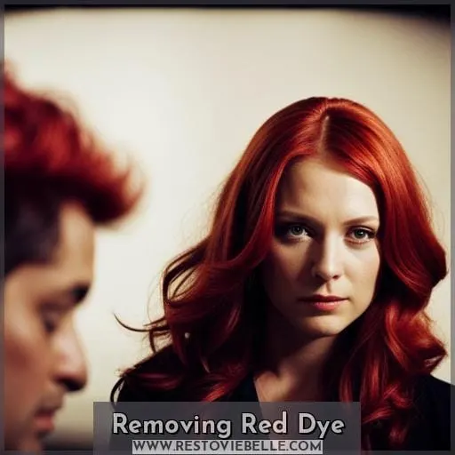 Removing Red Dye