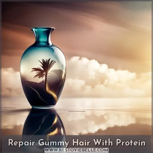 Repair Gummy Hair With Protein