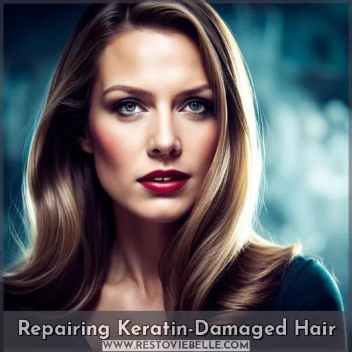 Repairing Keratin-Damaged Hair