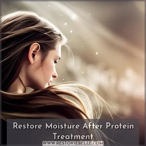 Restore Moisture After Protein Treatment