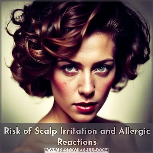 Risk of Scalp Irritation and Allergic Reactions