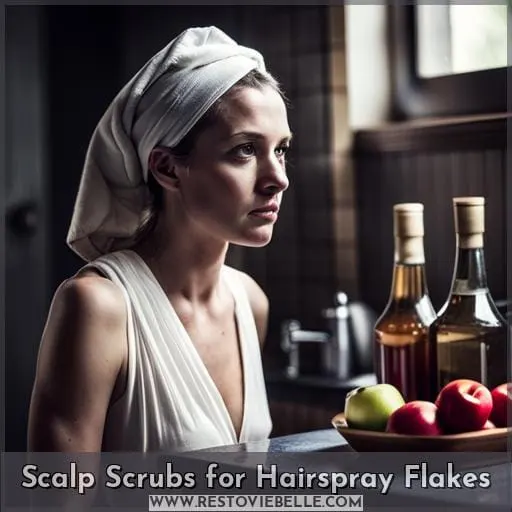 Scalp Scrubs for Hairspray Flakes