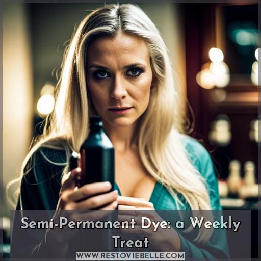Semi-Permanent Dye: a Weekly Treat Semi-Permanent Dye: a Weekly Treat