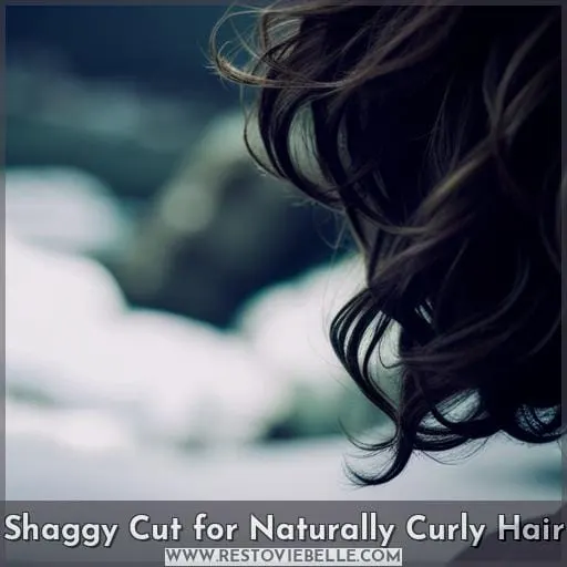 Shaggy Cut for Naturally Curly Hair
