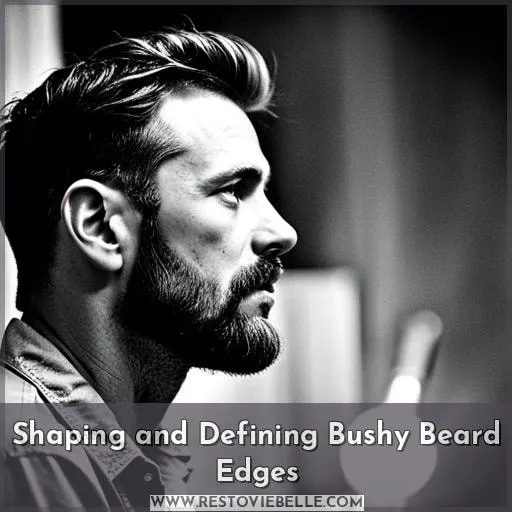Shaping and Defining Bushy Beard Edges