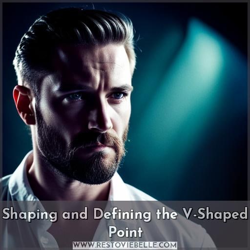 Shaping and Defining the V-Shaped Point