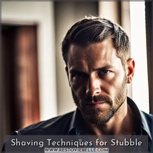 Shaving Techniques for Stubble