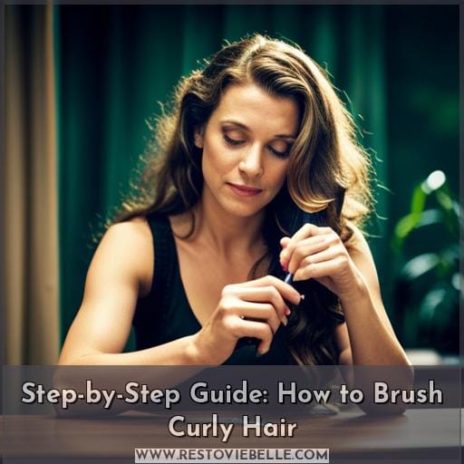 Step-by-Step Guide: How to Brush Curly Hair