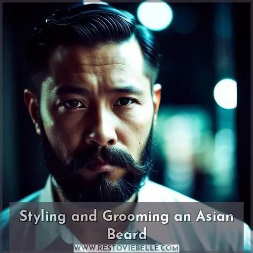 Styling and Grooming an Asian Beard