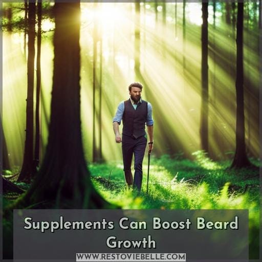 Supplements Can Boost Beard Growth