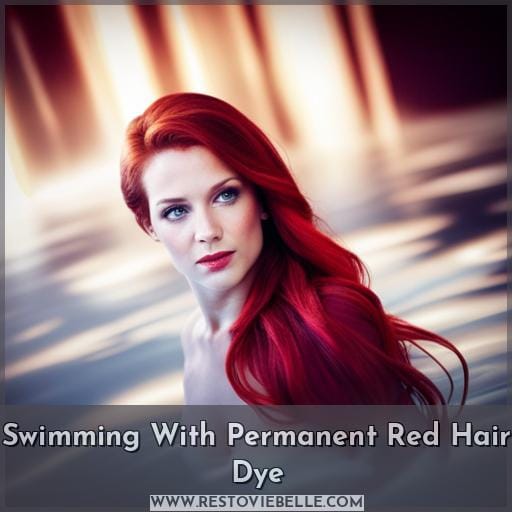 Swimming With Permanent Red Hair Dye