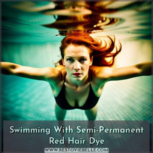 Swimming With Semi-Permanent Red Hair Dye
