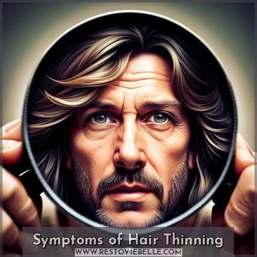 Symptoms of Hair Thinning Symptoms of Hair Thinning