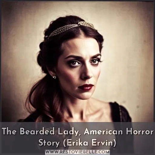 The Bearded Lady, American Horror Story (Erika Ervin)