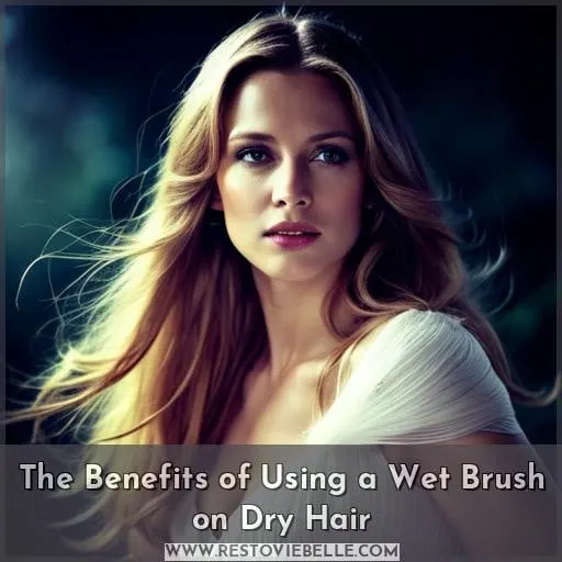 The Benefits of Using a Wet Brush on Dry Hair