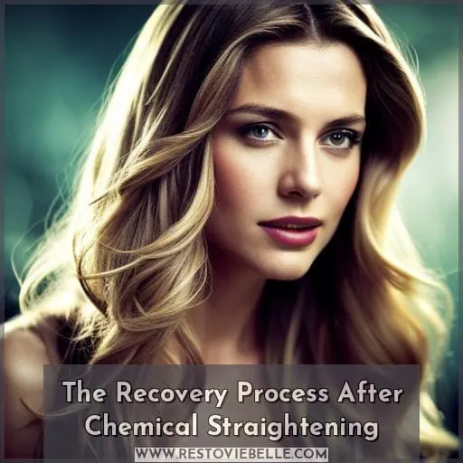 The Recovery Process After Chemical Straightening