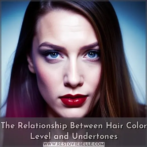 The Relationship Between Hair Color Level and Undertones