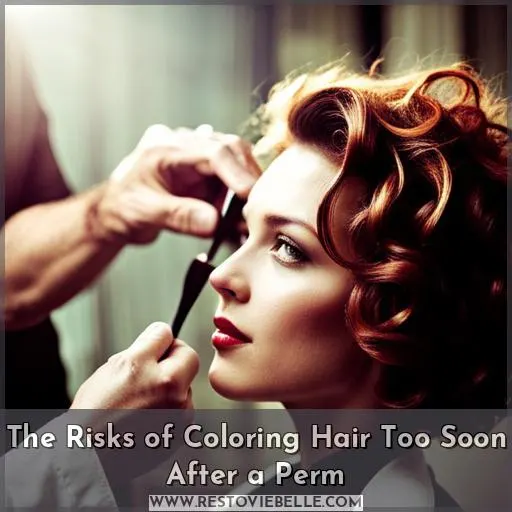 The Risks of Coloring Hair Too Soon After a Perm