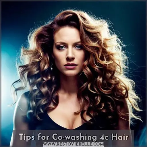 Tips for Co-washing 4c Hair