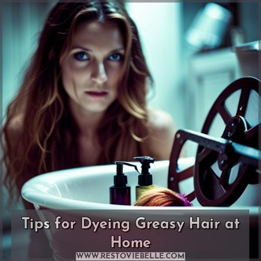 Tips for Dyeing Greasy Hair at Home