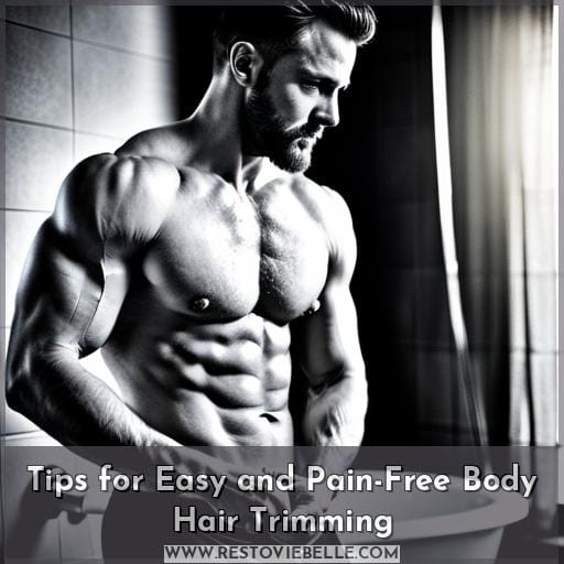 Tips for Easy and Pain-Free Body Hair Trimming