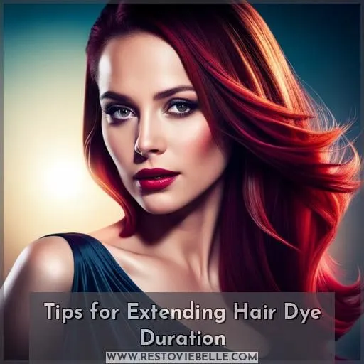 Tips for Extending Hair Dye Duration