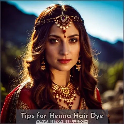 Tips for Henna Hair Dye