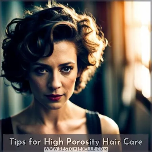 Tips for High Porosity Hair Care