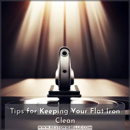 Tips for Keeping Your Flat Iron Clean