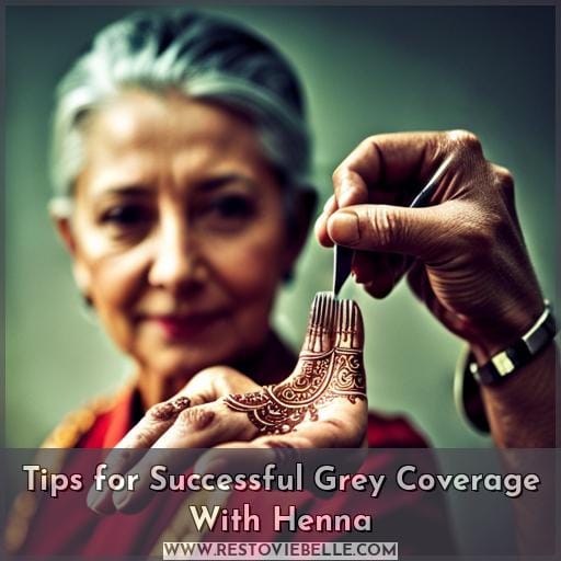 Tips for Successful Grey Coverage With Henna