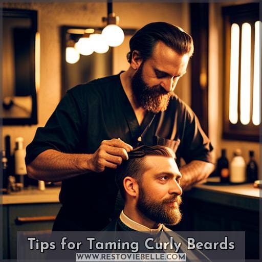 Tips for Taming Curly Beards